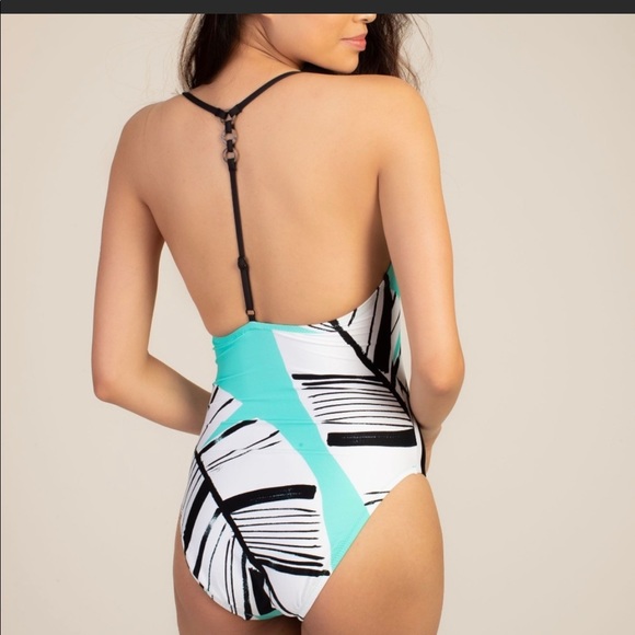 Trina Turk one piece swimsuit NWOT Copacabana - Picture 2 of 7